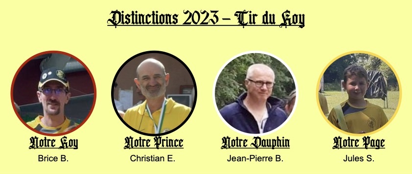 TIR DU ROY DISTINCTION 23 