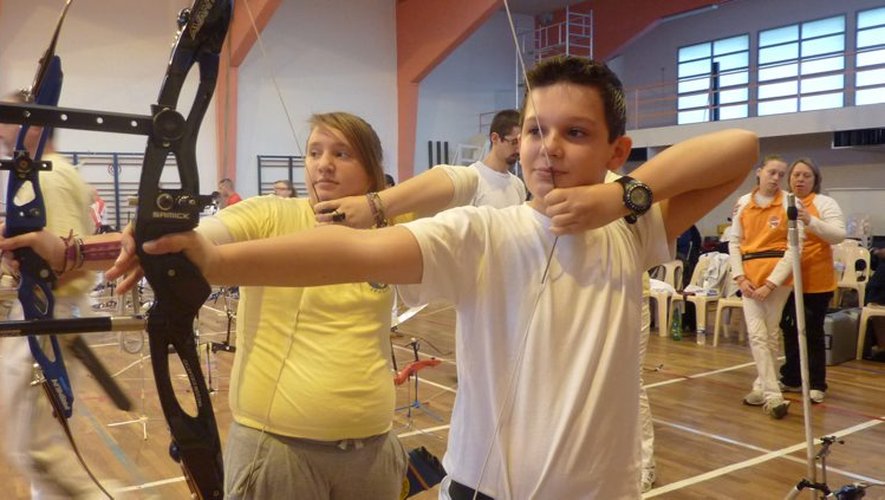 Les Archers de la Hire au concours de Mirande !