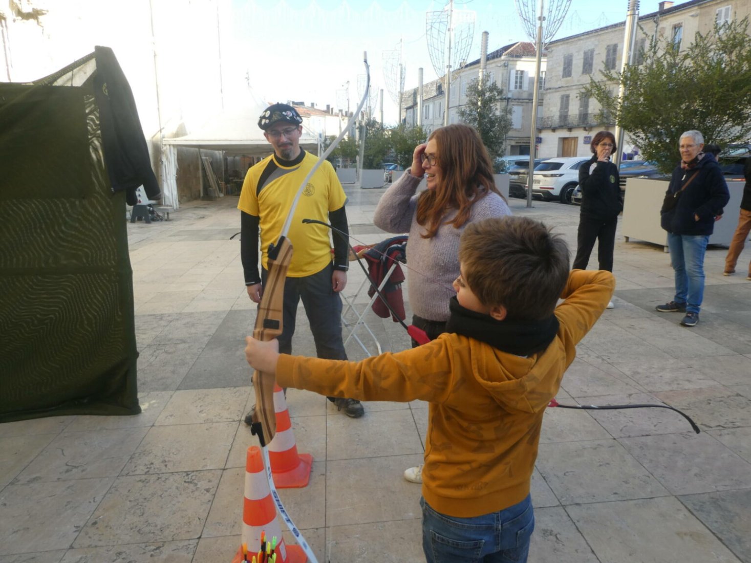 Les Archers de la hire et le Téléthon 